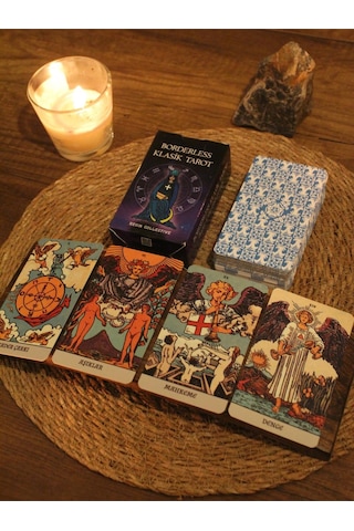 Klasik Borderless Tarot Destesi - 78 Kart