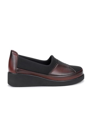 Celira Bordo Günlük Rahat Taban Anne Ayakkabı Hs00320 Bordo