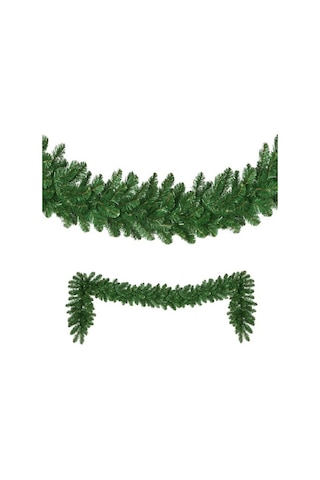 Yeşil Garland Yeşil Çam Dalı Yılbaşı Süsleri Vıp 2.50 Metre 22 Cm Çap Green Garland Decor Christmas Diğer