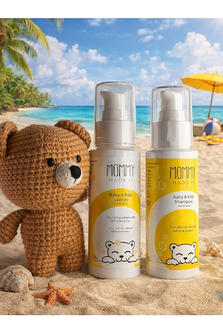 Mommy Made It Tatil Seti - 75 Ml Şampuan-losyon