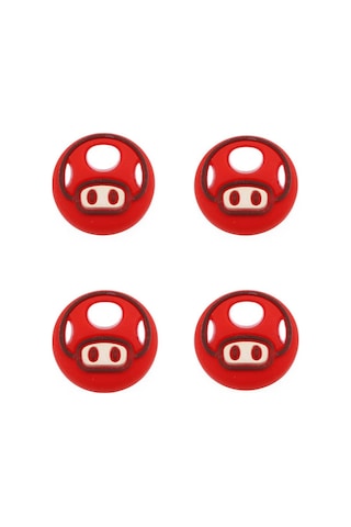 Mario Ps4/ps5 Game Pad Uyumlu Analog Yükseltici Kontrol Kiti Kırmızı
