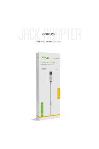 Aux Type-c To 3.5mm Jack Kulaklık Dönüştürücü - iPhone , Apple Uyumlu iPad  Ve Type-c Cihazlar İle Diğer