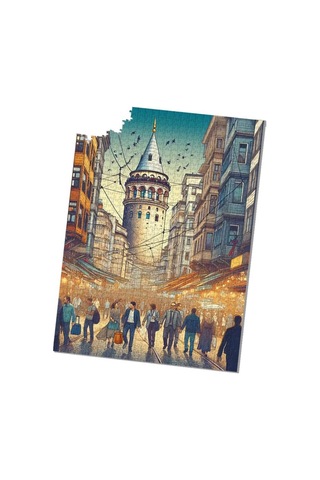 Btoys 1000 Parça Puzzle Galata Tower 9003