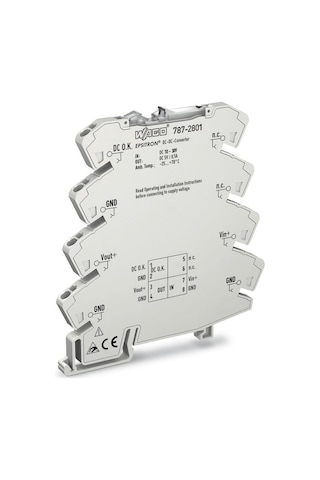Wago 787-2801 Dc/dc Konvertör Giriş 24vdc Çıkış 5vdc 0,5a