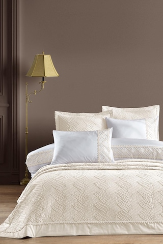 Tallia Çift Kişilik Çeyiz Seti - Ekru