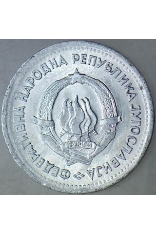 Yugoslavya 1 Dinar 1953 Çilaltı.