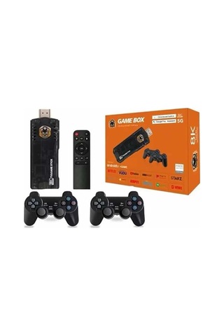 Mey İthalat 8k Ultra Hd Game Box 36500 Oyunlu Game Stick Oyun Konsolu 94364814