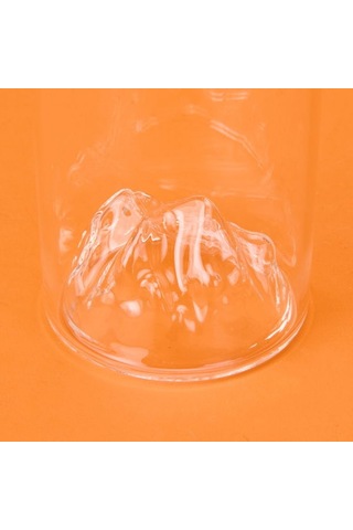 Chef Star Dağlı Borosilikat Cam Bardak - Şeffaf - 300 Ml Şeffaf