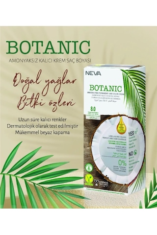 Botanıc Amonyaksız Kalıcı Krem Boya Seti 8.0