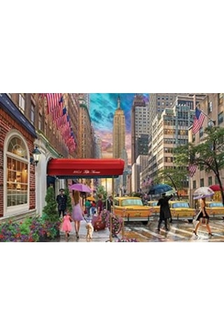 Ks Puzzle 1500 Parça Fifty Avenue Nyc Beşinci Cadde Newyork