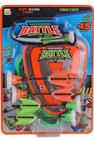 4305 Sun-yfn-dart-battle Throwing 2 Hedefli 4 Oklu Dart