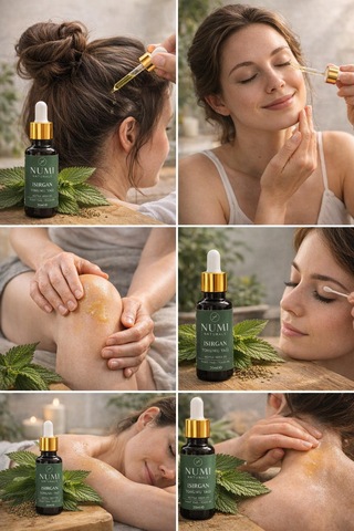 Isırgan Tohumu Yağı 20 Ml %100 Saf Nettle Seed Oil Saç Ve Cilt Bakım Yağı