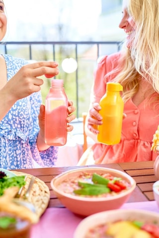 Tupperware Eco Şişe Kare 500 Ml Turuncu