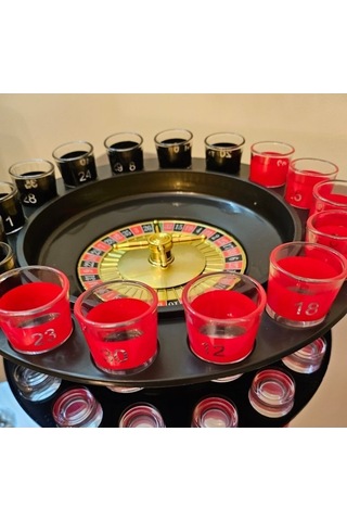 Shot Bardaklı Rulet Seti-cengizhan Unaler
