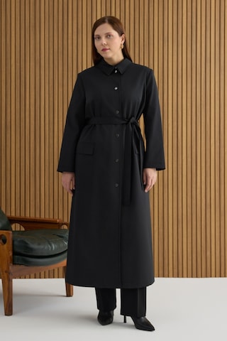 Aker Siyah Cotton Pardösü Siyah Siyah