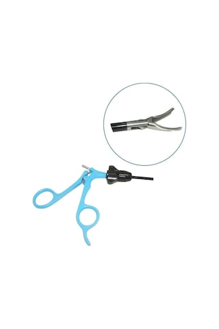 Barışhan Medikal Laparoskopik Reusable Maryland Ayırma Pensi 5 x 330 MM 20 MM Çene Mavi