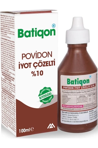 Batigon Povidon Iyot Çözelti Batikon 100 ML