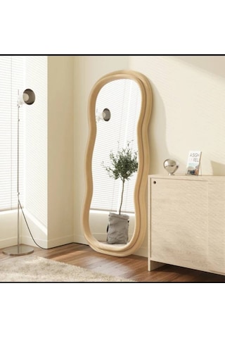 90 Cm Dekoratif Duvar - Boy Aynası Çok Renkli