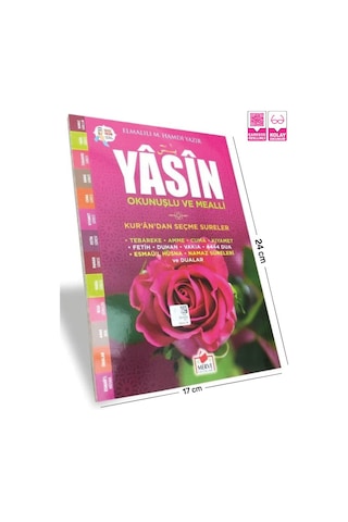 Orta Boy Yasin-i Şerif Pembe Güllü