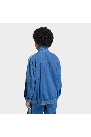 Adidas Firebird Adilenium Kadın Mavi Jean Ceket Kd2920 Mavi