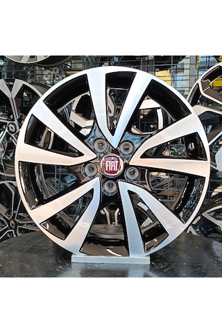 Sıfır Opar 15 inç 5x98 Egea, Doblo, Fiorino Black Diamond Jant Takımı