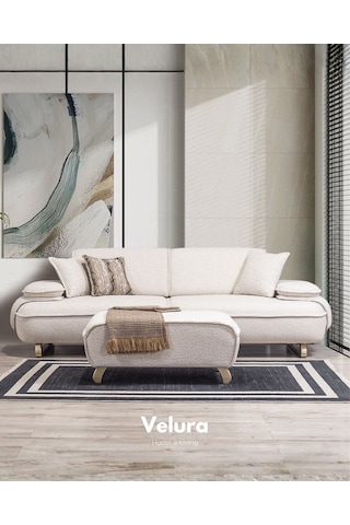 Vista 3+1 Koltuk Takımı & Oturma Grubu Ekru