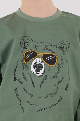 Rolypoly Erkek Çocuk Uzun Kol Pijama Takım K.yeşil-1737 Yeşil