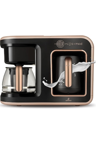 Hatır Plus Mod 5 In 1 Essential Kahve Makinesi Rosie Brown