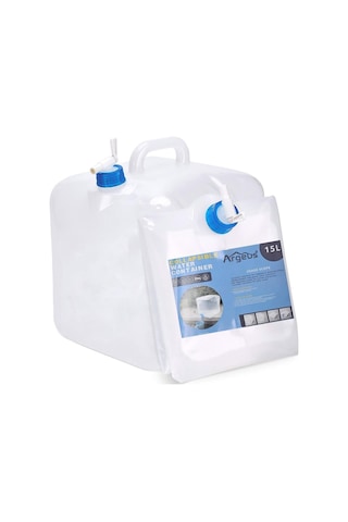 Katlanabilir Musluklu Su Bidonu - 15 Litre - Su Sebili - Argeus