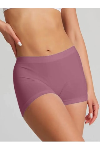 Mistirik Moncorno Model Iz Yapmayan Sıkılaştırıcı Comfort Seamless Spor Boxer Gül Kurusu Renk Gül Kurusu