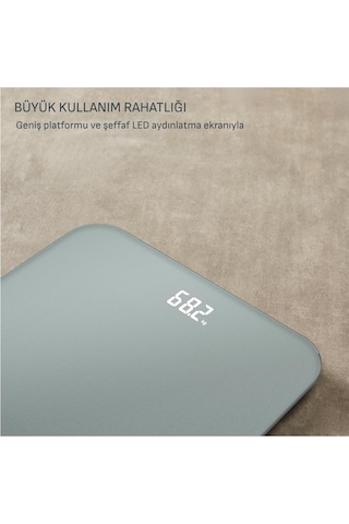 Tefal Classic 180 Kg Kapasiteli Tartı - Gri