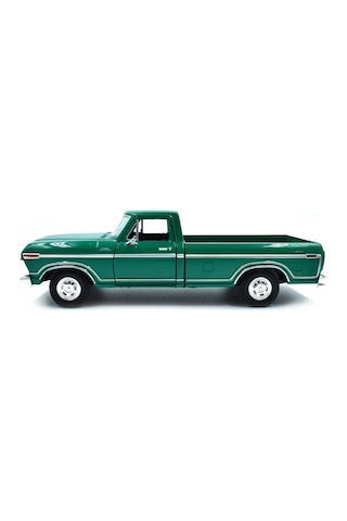 Motormax 1977 Ford F-150 Custom Pickup Yeşil 1/24 Model Araba Yeşil