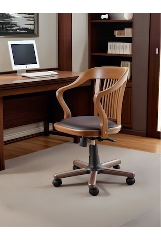 Throne Çalışma Sandalyesi Naturel