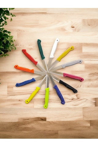 Solingen Meyve Bıçağı Seti Mavi 6'lı Mavi