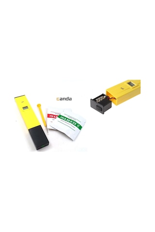 Candagrup Dijital Ph Metre Su Sıvı Akvaryum Ph Ölçer Kalibrasyon Hediyeli 430459422