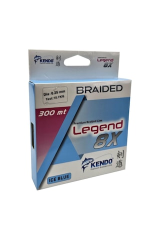 Kendo Legend X8 300m Ice Blue Örgü İp 0,20 Mm