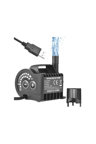 Konesam Usb Güçlü 5v Mini Su Pompası - 600l/h Akış, 2.2m Yükseklik, Sessiz Çalışma, Akvaryum & Bahçe İçin