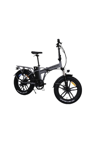 Kron Elektron Zuma 20 Jant Katlanabilir 36 Volt 350 Watt Elektrikli Bisiklet Nardo Gri Siyah