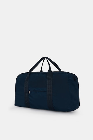 İcone Bag Kadın & Erkek Spor Çantası, Paraşüt Kumaş Önü Cepli Unisex Spor Fitness Gym Çantası Lacivert