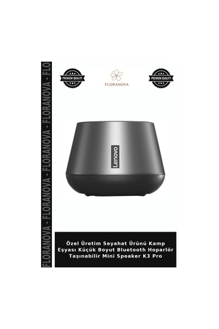 Özel Üretim Seyahat Ürünü Kamp Eşyası Küçük Boyut Bluetooth Hoparlör Taşınabilir Mini Speaker K3 Pro