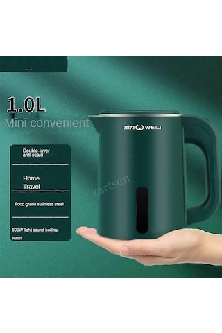 Elektrikli Çaydanlık 1l Taşınabilir Seyahat Su Akıllı Su Isıtıcısı Şişe Mini Kahve Sağlıklı Elektrikli Su Isıtıcısı Ev Ofis İçin Diğer