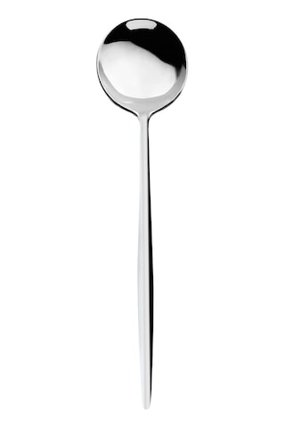 Kitchen Life Paris 6'lı Paslanmaz Çelik Yemek Kaşığı - 18/10 Stainless Steel