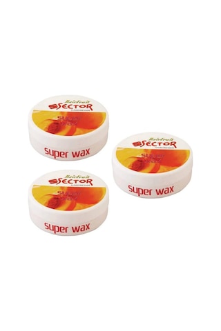 Sector Hairmate Superwax Strong Güçlü Turuncu Wax 150 Ml 3 Adet