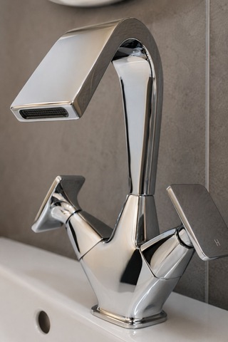 Fontana Fk-1011 Krom Lavabo Bataryası Şık Modern Tasarım Krom Batarya