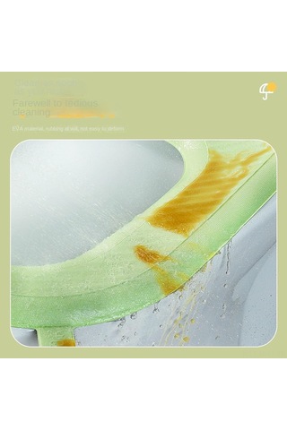 Monyee 4 Adet Kalın Eva Tuvalet Koltuğu - Su Geçirmez, Yıkama Eliyor, Yeniden Kullanılabilir Banyo Döşemi Diğer