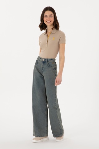 U.S. Polo Assn. U.s. Polo Assn. Kadın Yeşil Pantolon Jean 50304335-dn0030 Green