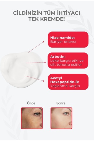 Bonte Ultra Glow Yüz Beyazlatıcı ve Krem 50 ML