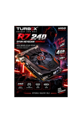 J-Tech V1167 i5-6500 16 GB 512 GB SSD 4G R7240 Free Dos Masaüstü Oyuncu Bilgisayarı