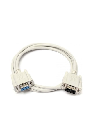Rs232 Db9 Dişi Erkek Seri Com Kablo 9 Pin D/e Data Kablosu 2m