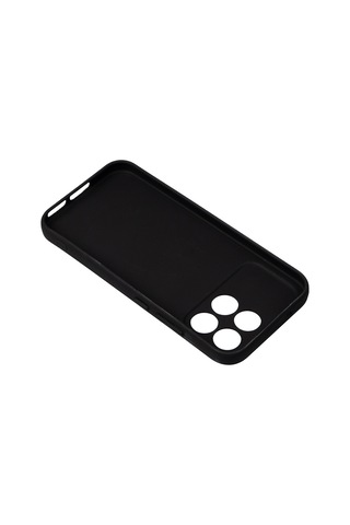 Xiaomi Poco F8 Pro Kılıf Lüx Kamera Koruma Çıkıntılı Soft Silikon Siyah